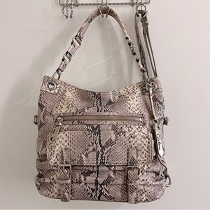 Cole Haan Snake Skin Bailey Roccia Convertible